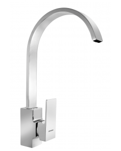 Deniz Floor Mounted Goosneck Sink Mixer