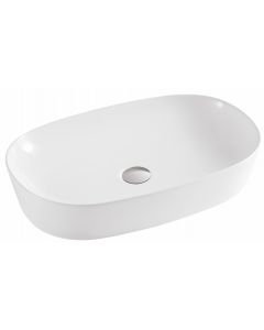 Monte Vanity Basin Oval (24"X15") Wh