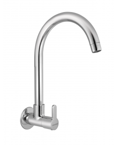 Doris Wall Mount Gooseneck Sink Cock