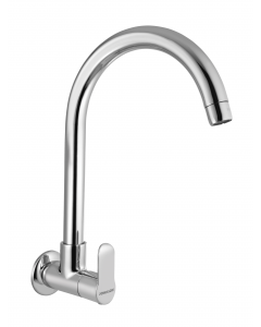 Viva Wall Mounted Gooseneck Sink Cock