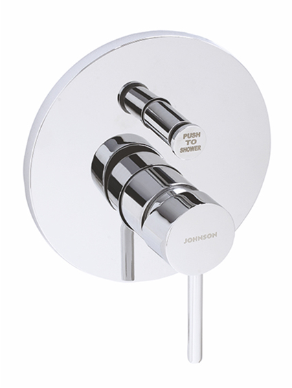 Buy Delta Single Lever High Flow Concealed Diverter from Johnson Bathrooms