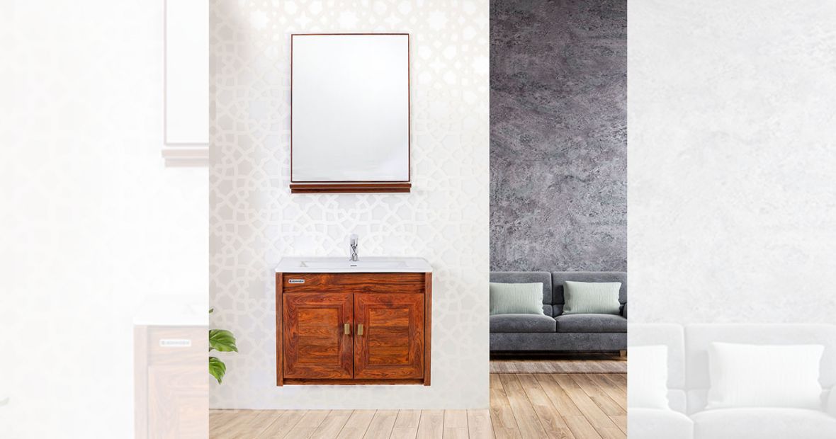 Bath Cabinet + mirror