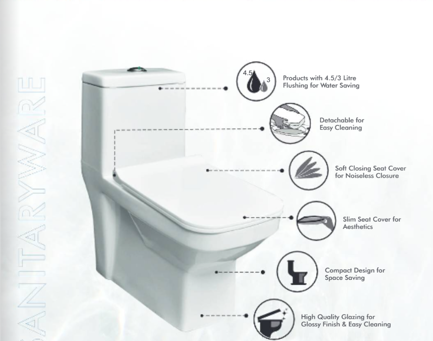 Bidone Sink basin, bathroom accessories